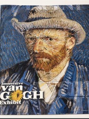Immersive Van Gogh Exhibit Self Portrait Poster 24x36 New